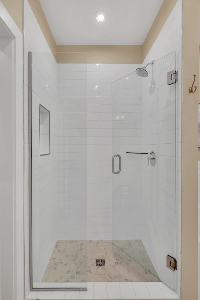 500 Creative Way Unit 16, Madison, TN 37115 - bathroom featuring a shower stall and recessed lighting