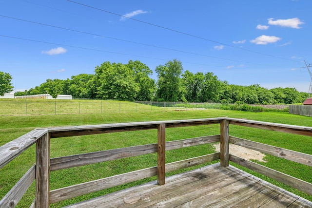 710 Krissy Ct, Columbia, TN 38401 - deck with a view of rural / pastoral area