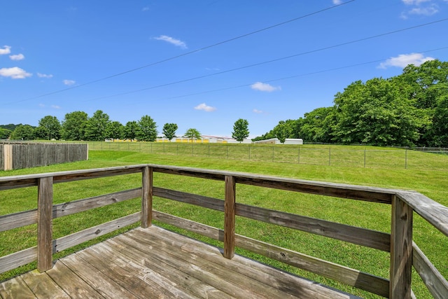 710 Krissy Ct, Columbia, TN 38401 - deck with a view of countryside