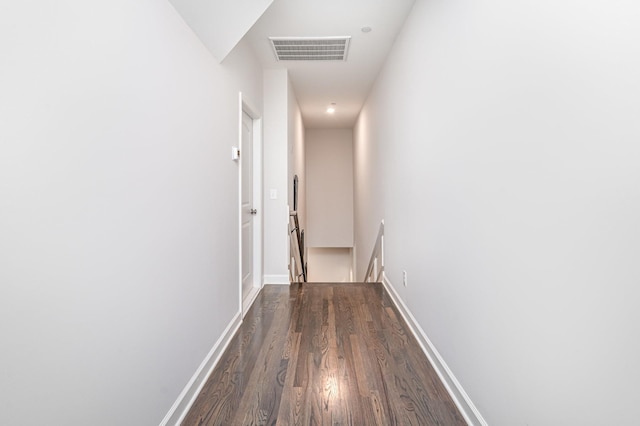2036 Bocage Cir, Nolensville, TN 37135 - hall featuring an upstairs landing, wood finished floors, and baseboards