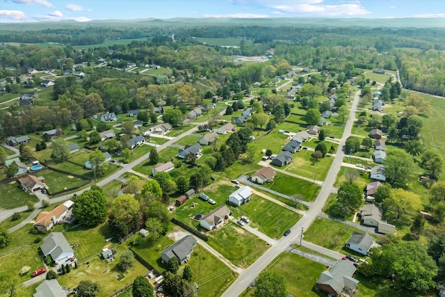 3571 Southmeade Dr, Cookeville, TN 38506 - aerial view of property's location featuring a forest and nearby suburban area