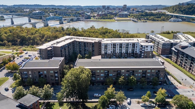 200 Manufacturers Rd Apt 241, Chattanooga, TN 37405 - view of urban area with a notable bridge, a large body of water, and apartment complex