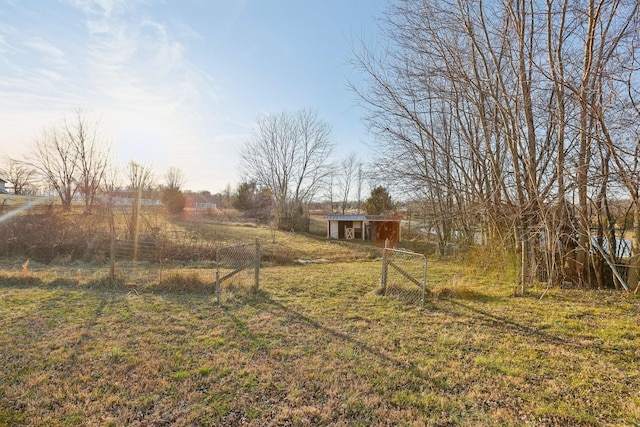 5430 Stacy Springs Rd, Springfield, TN 37172 - view of yard with an outbuilding