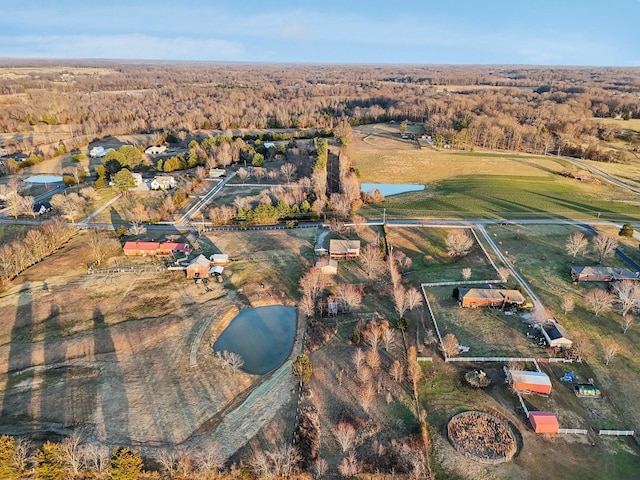 5430 Stacy Springs Rd, Springfield, TN 37172 - aerial overview of property's location with a large body of water