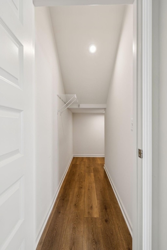 129 Willow Bend Dr, Mount Juliet, TN 37122 - spacious closet with dark wood-style flooring
