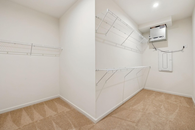 129 Willow Bend Dr, Mount Juliet, TN 37122 - spacious closet featuring light carpet and a wall unit AC