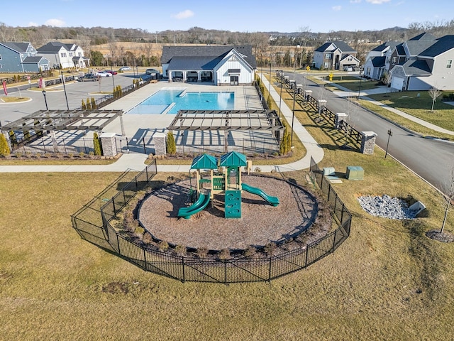 129 Willow Bend Dr, Mount Juliet, TN 37122 - community pool with a residential view
