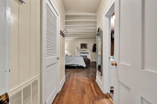 4957 Decatur Highway Highway, Ten Mile, TN 37880 - hall with dark wood-style floors
