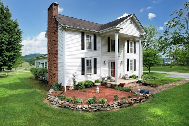 4957 Decatur Highway Highway, Ten Mile, TN 37880 - neoclassical home with a chimney