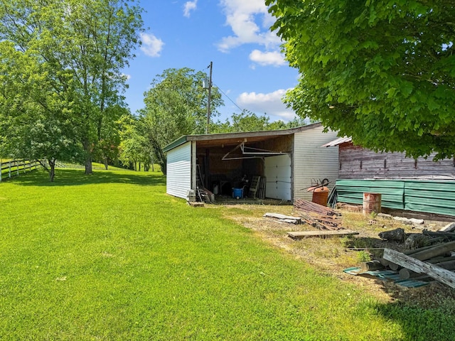 4957 Decatur Highway Highway, Ten Mile, TN 37880 - view of grassy yard featuring an outdoor structure and an outbuilding