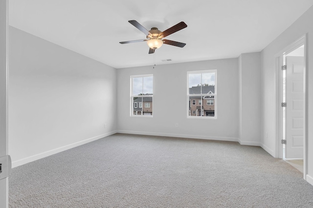 130 Beignet Aly, Hendersonville, TN 37075 - carpeted spare room with a ceiling fan and baseboards