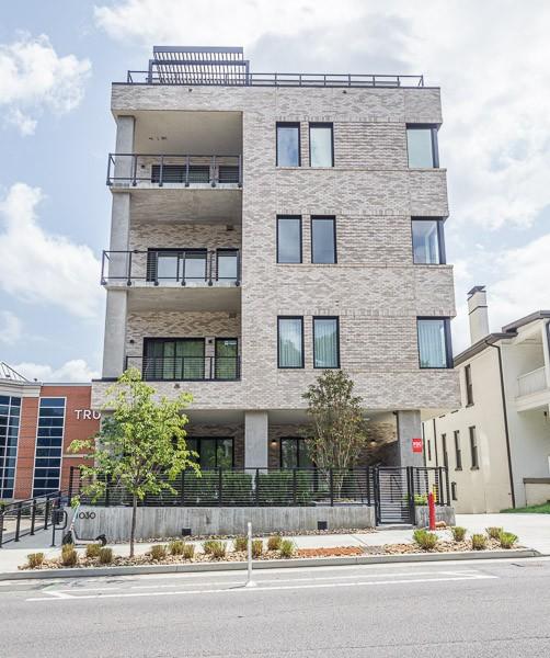 1030 17th Ave S Unit 201, Nashville, TN 37212 - view of apartment building / complex