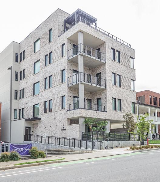1030 17th Ave S Unit 201, Nashville, TN 37212 - view of apartment building / complex