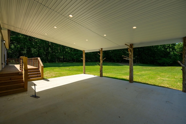 1474 Pea Ridge Rd, Manchester, TN 37355 - view of patio / terrace featuring a deck