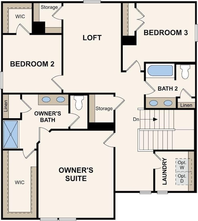 186 Millbrook Dr, Spring Hill, TN 37174 - property floor plan