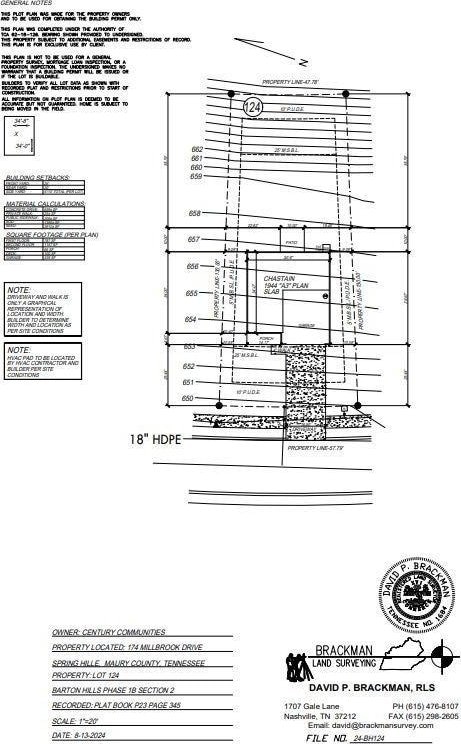 186 Millbrook Dr, Spring Hill, TN 37174 - floor plan / room layout