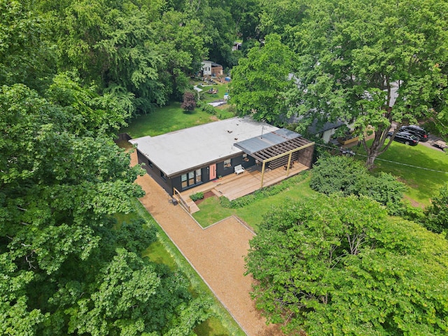 4303 Burrus St, Nashville, TN 37216 - aerial view of property and surrounding area