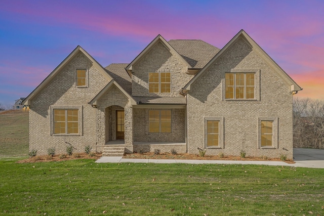 5405 Manners Rd, Lebanon, TN 37087 - french country home with a yard and brick siding