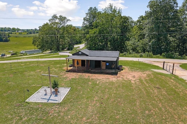 501 Jolley Rd, Doyle, TN 38559 - rear view of property with a yard