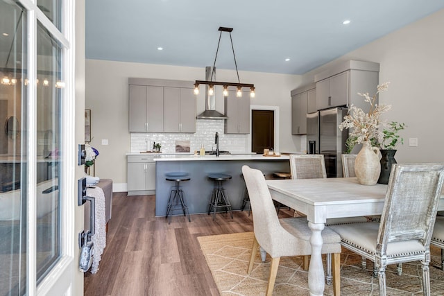 1004 Noble Loop Unit 49, Nashville, TN 37211 - dining area with wood finished floors