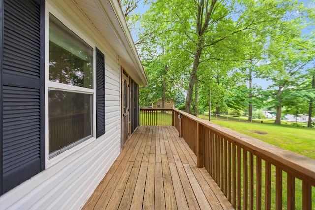 1602 Pleasant Grove Rd, Westmoreland, TN 37186 - view of deck