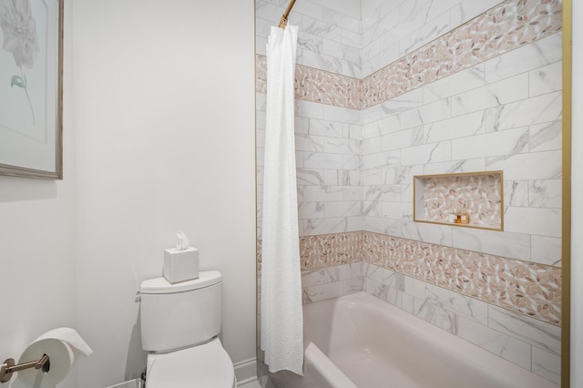 505 Green Apple Turn, Brentwood, TN 37027 - full bathroom featuring toilet and shower / tub combo with curtain