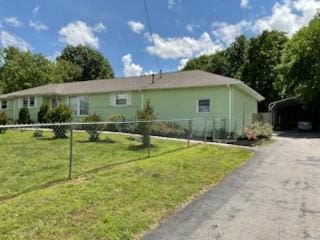 904 Apple Valley Rd, Madison, TN 37115 - ranch-style home with a detached carport and driveway