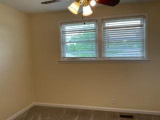 904 Apple Valley Rd, Madison, TN 37115 - unfurnished room with ceiling fan and baseboards