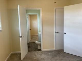 904 Apple Valley Rd, Madison, TN 37115 - unfurnished bedroom with carpet, baseboards, and ensuite bathroom
