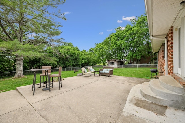 979 S Main St S, Eagleville, TN 37060 - view of patio / terrace with grilling area