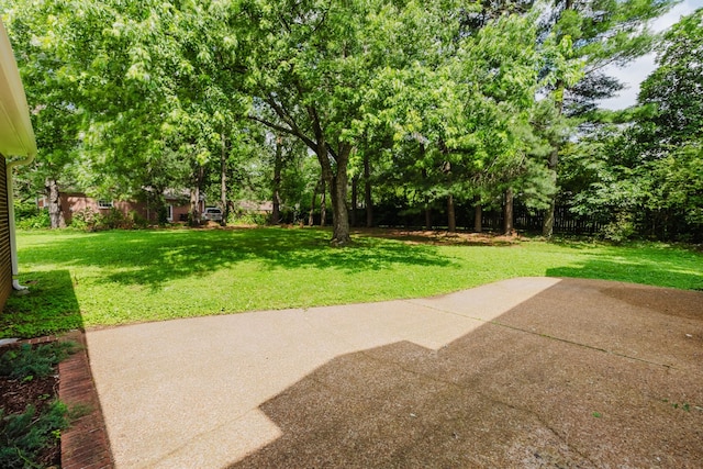 1405 SE Broad St, Murfreesboro, TN 37130 - view of green lawn with a patio and view of scattered trees