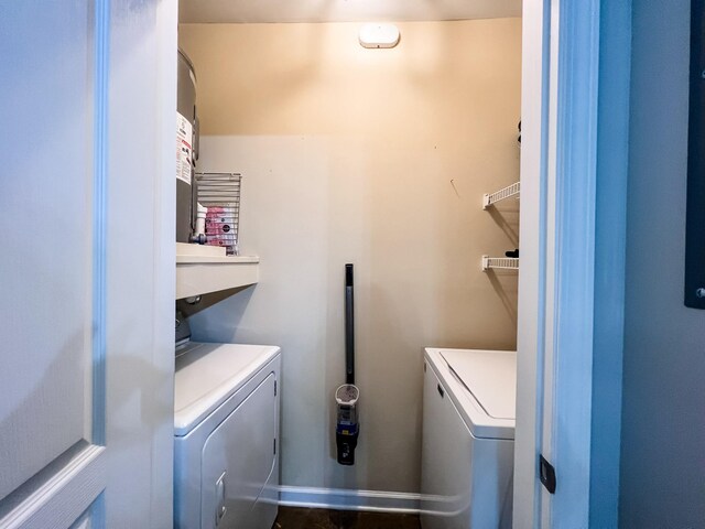 1803 Broadway Unit 509, Nashville, TN 37203 - laundry room with separate washer and dryer