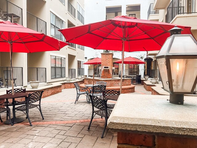 1803 Broadway Unit 509, Nashville, TN 37203 - view of patio / terrace featuring outdoor dining area