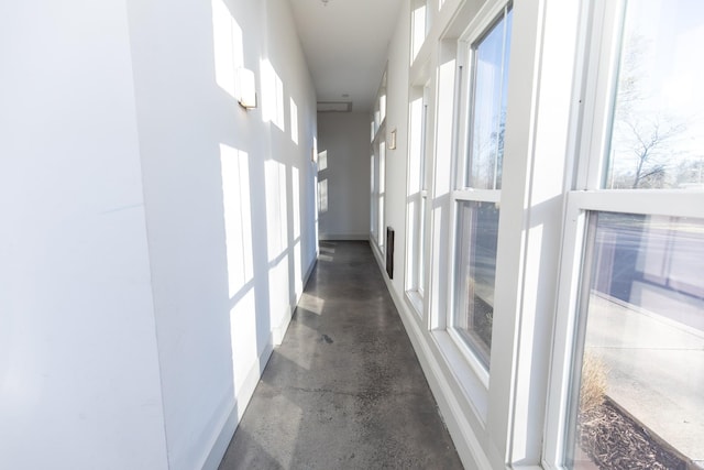 4303 Gallatin Pike Unit 206, Nashville, TN 37216 - hall with finished concrete floors
