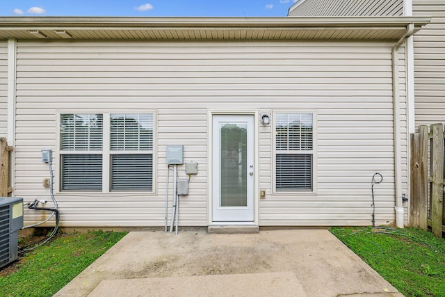 735 Tulip Grove Rd Unit 325, Hermitage, TN 37076 - entrance to property featuring a patio area and central air condition unit