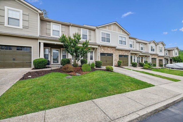 735 Tulip Grove Rd Unit 325, Hermitage, TN 37076 - multi unit property featuring driveway, a residential view, and a front yard