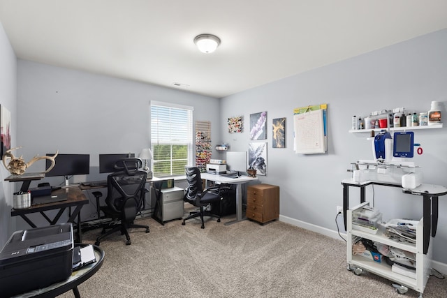 1339 Raden Dr, Lebanon, TN 37087 - office area with carpet floors and baseboards