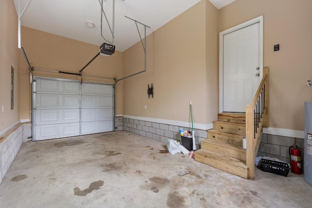 190 Twin Ct, Woodbury, TN 37190 - garage with a garage door opener and electric panel
