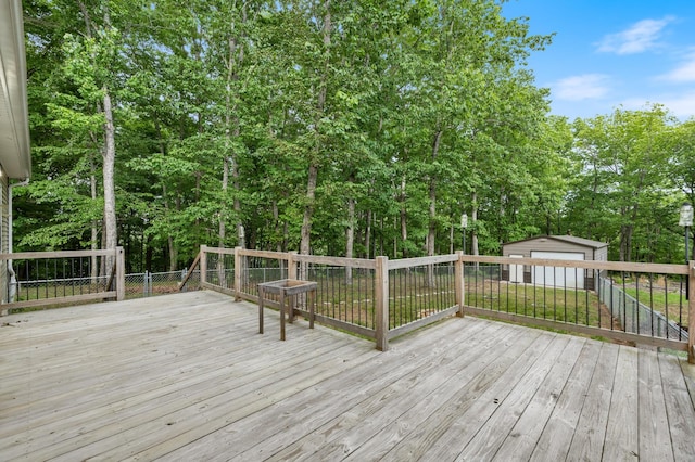 190 Twin Ct, Woodbury, TN 37190 - wooden terrace with an outdoor structure