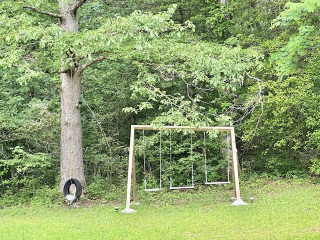 379 Thompson Ln, Tracy City, TN 37387 - view of yard featuring a wooded view