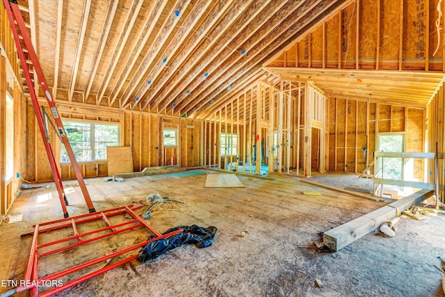 928 Ski Mountain Rd, Gatlinburg, TN 37738 - miscellaneous room featuring vaulted ceiling