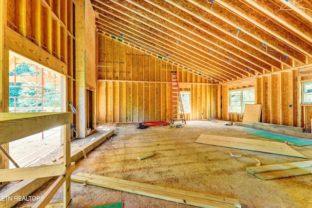 928 Ski Mountain Rd, Gatlinburg, TN 37738 - misc room with vaulted ceiling