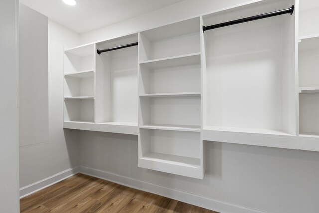 1371 Pomona Rd, Dickson, TN 37055 - spacious closet featuring wood finished floors