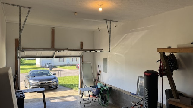 312 Pappy Dr, Oak Grove, KY 42262 - garage with electric panel