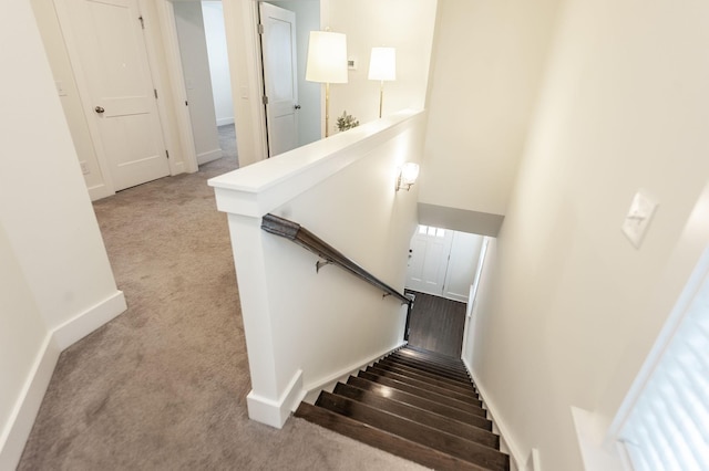 287 Cloverbrook Way, Gallatin, TN 37066 - staircase with carpet flooring and baseboards