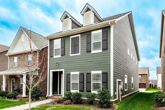 287 Cloverbrook Way, Gallatin, TN 37066 - view of front of house featuring a front lawn and brick siding