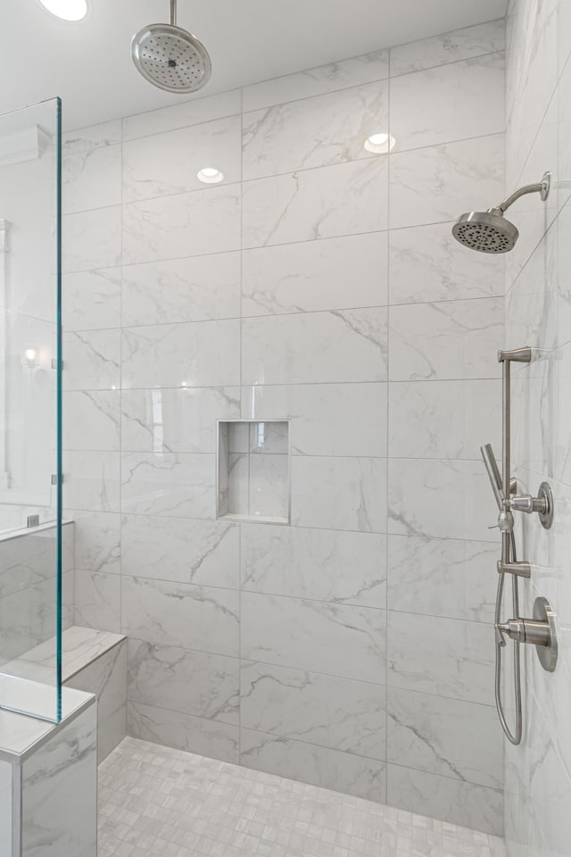 7100 Twelve Corners Rd, Lascassas, TN 37085 - full bath with a tile shower