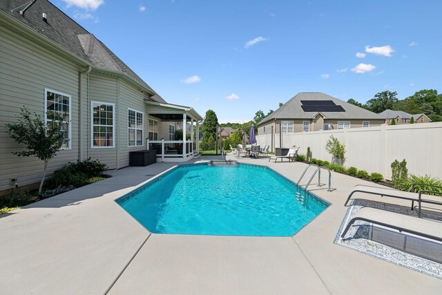 7579 Nightfall Cir, Ooltewah, TN 37363 - view of swimming pool with a patio