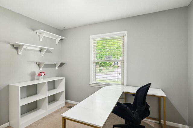 805 Springmont Dr, Hopkinsville, KY 42240 - office with light colored carpet and baseboards