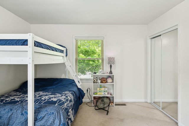 805 Springmont Dr, Hopkinsville, KY 42240 - carpeted bedroom with baseboards and a closet